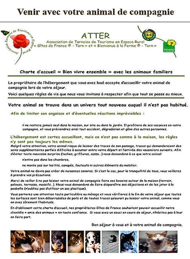 Gîte Terra Bosca Cambounes Esterno foto